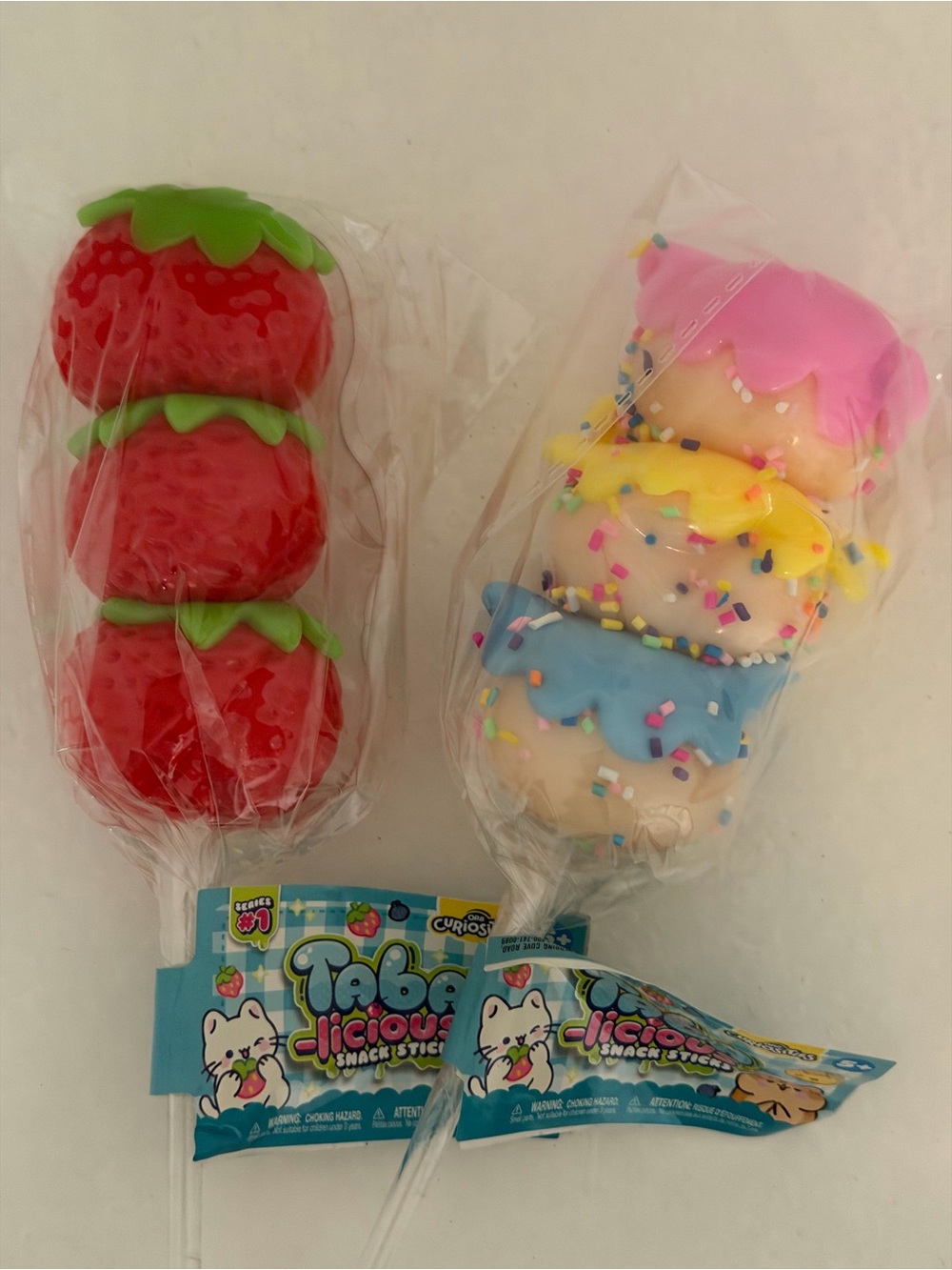 Taba Stick Snack Squishy Bundle (Set of 2)